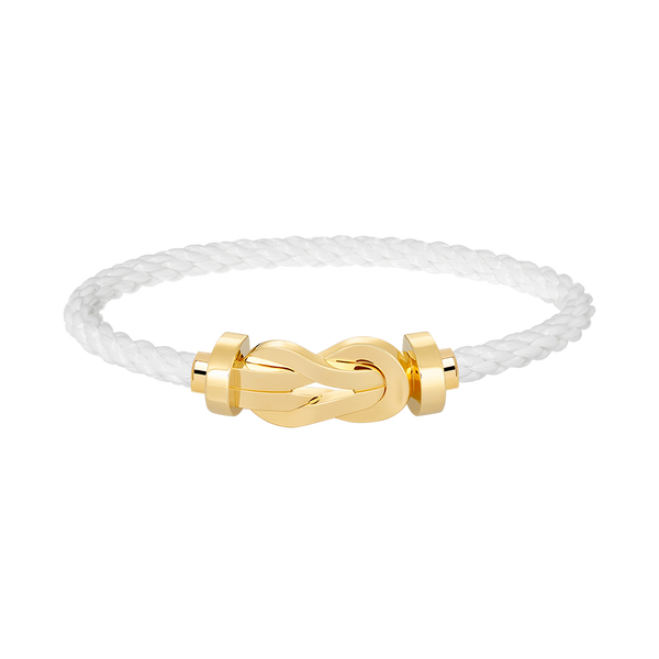 ˇFashion StreetˇCHANCE LARGE 8 FIGURE BUCKLE NO DIAMOND BRACELET GOLD