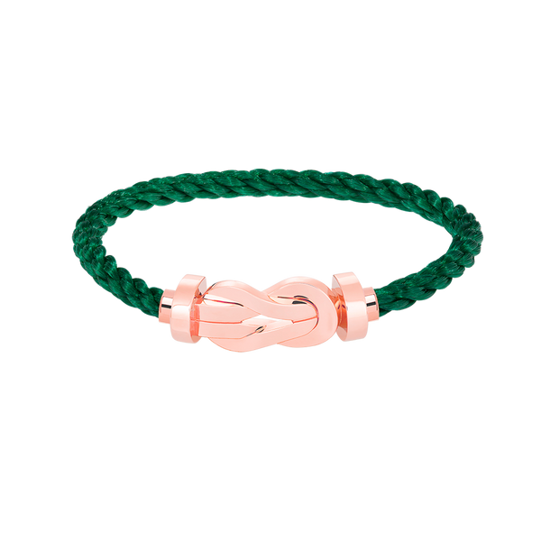 ˇFashion StreetˇCHANCE LARGE 8 FIGURE BUCKLE NO DIAMOND BRACELET ROSE GOLD