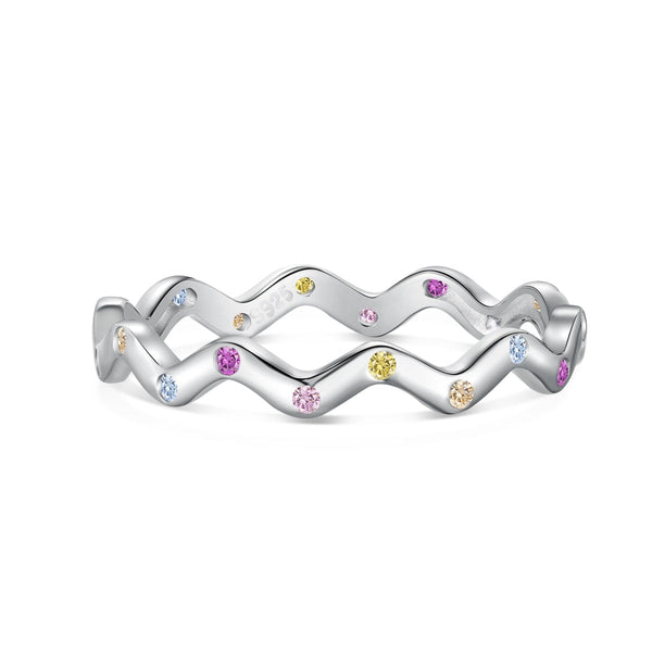 ˇFashion StreetˇOrnate Vibrant Round Cut Daily Ring