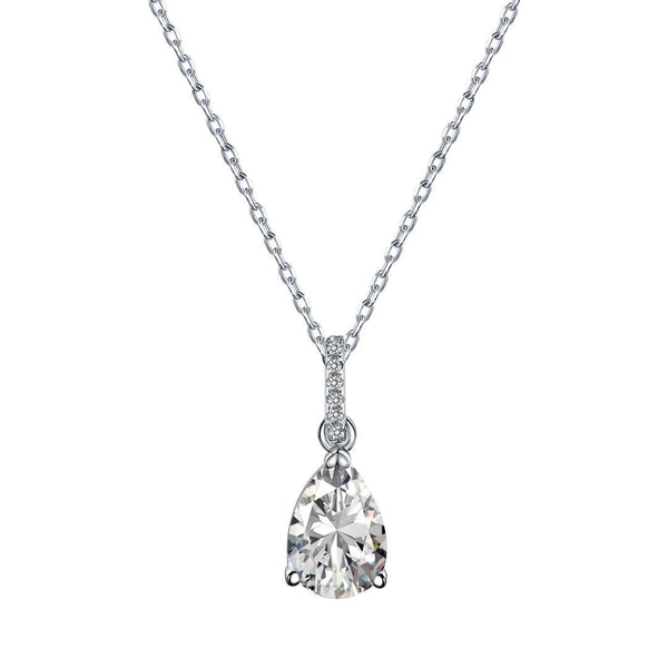 ˇFashion StreetˇDelicate Water Drop Shape Fashion Necklace