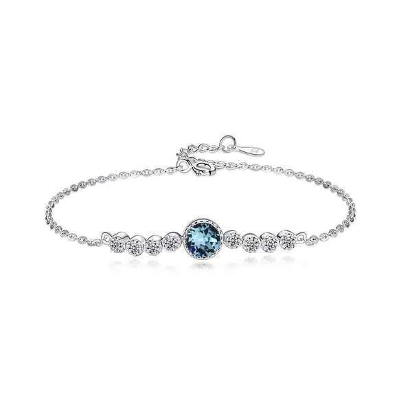 ˇFashion StreetˇLuxurious Heart Of The Ocean Bracelet