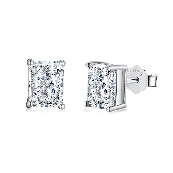 ˇFashion StreetˇRadiant Luxurious Princess Cut Daily Earrings