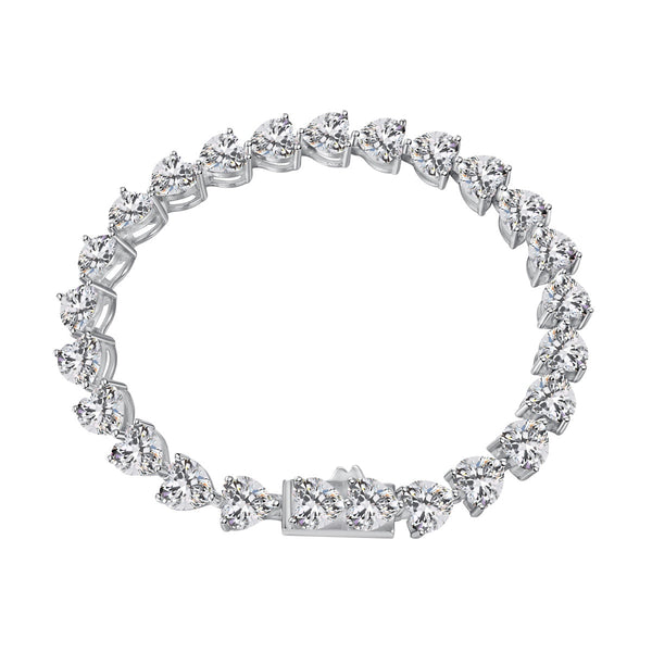 ˇFashion StreetˇElegant Romantic Heart Shape Lover Bracelet